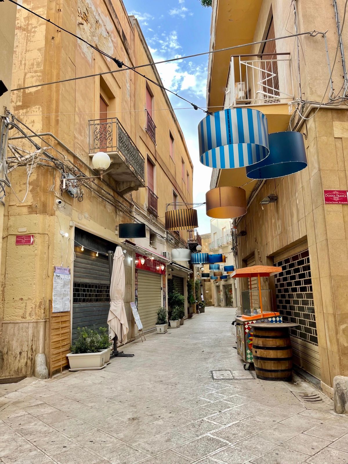 Uno scorcio nella Casbah di Mazara del Vallo