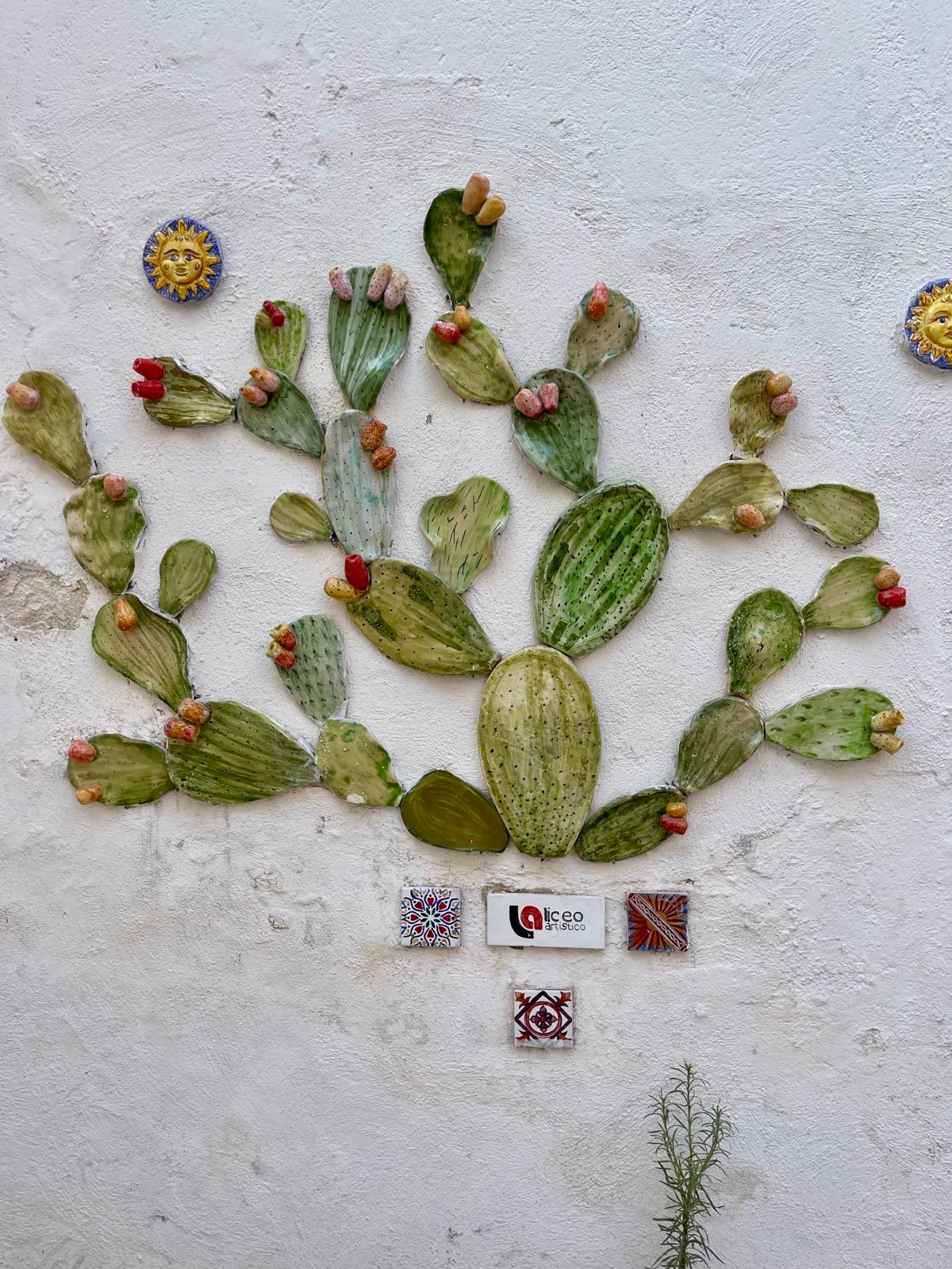 Ceramica dipinta nella Casbah di Mazara del Vallo
