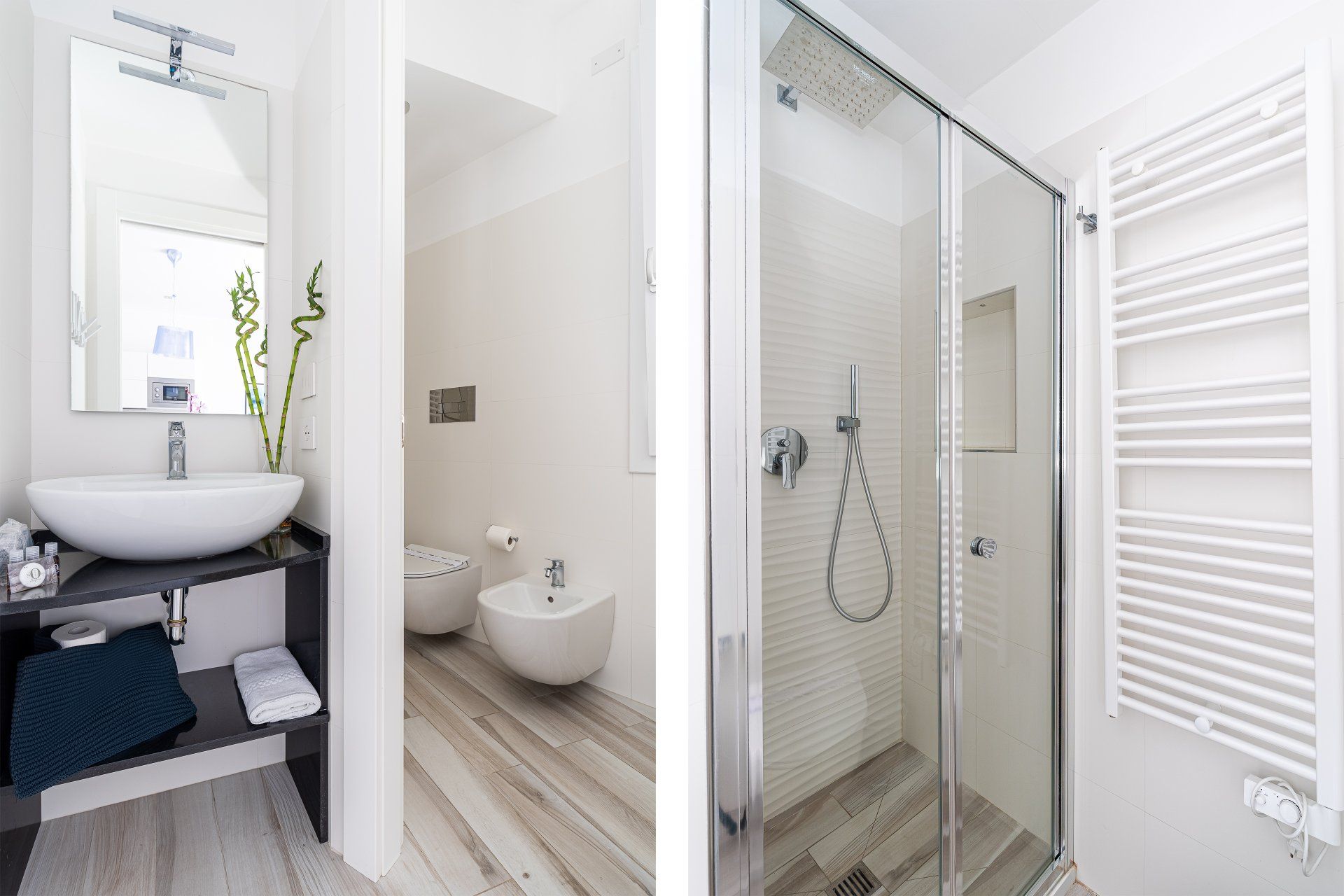 Bagno del Monolocale Comfort — Sunset Terrace Mazara del Vallo