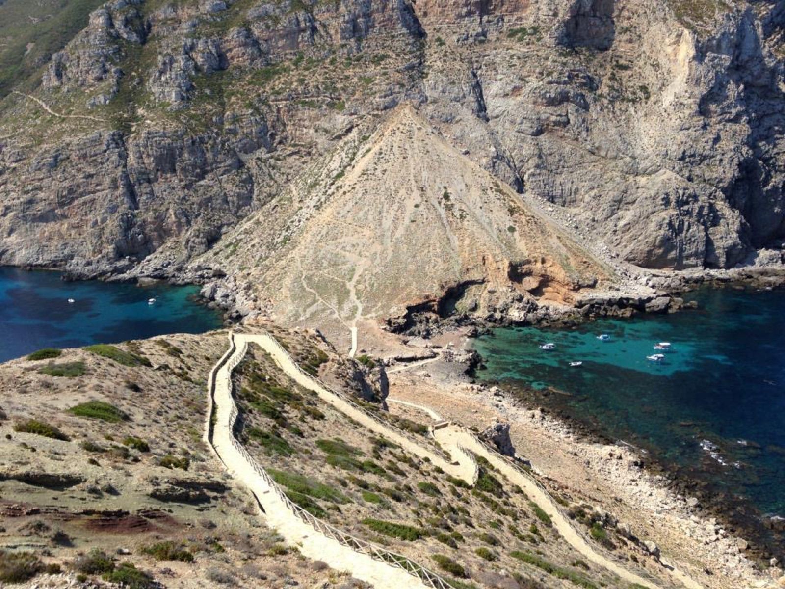 Beach in the Egadi Islands, an hour from Mazara del Vallo