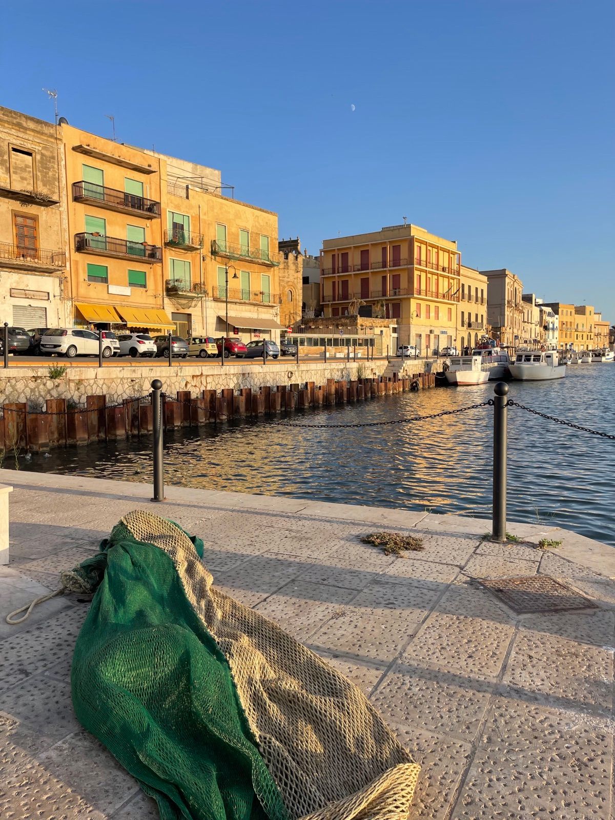 Uno scorcio nel porto peschereccio di Mazara del Vallo