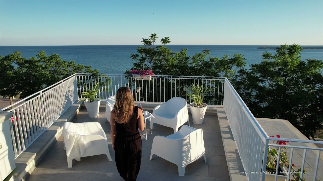 Sunset Terrace Mazara del Vallo — video della struttura e della terrazza condivisa