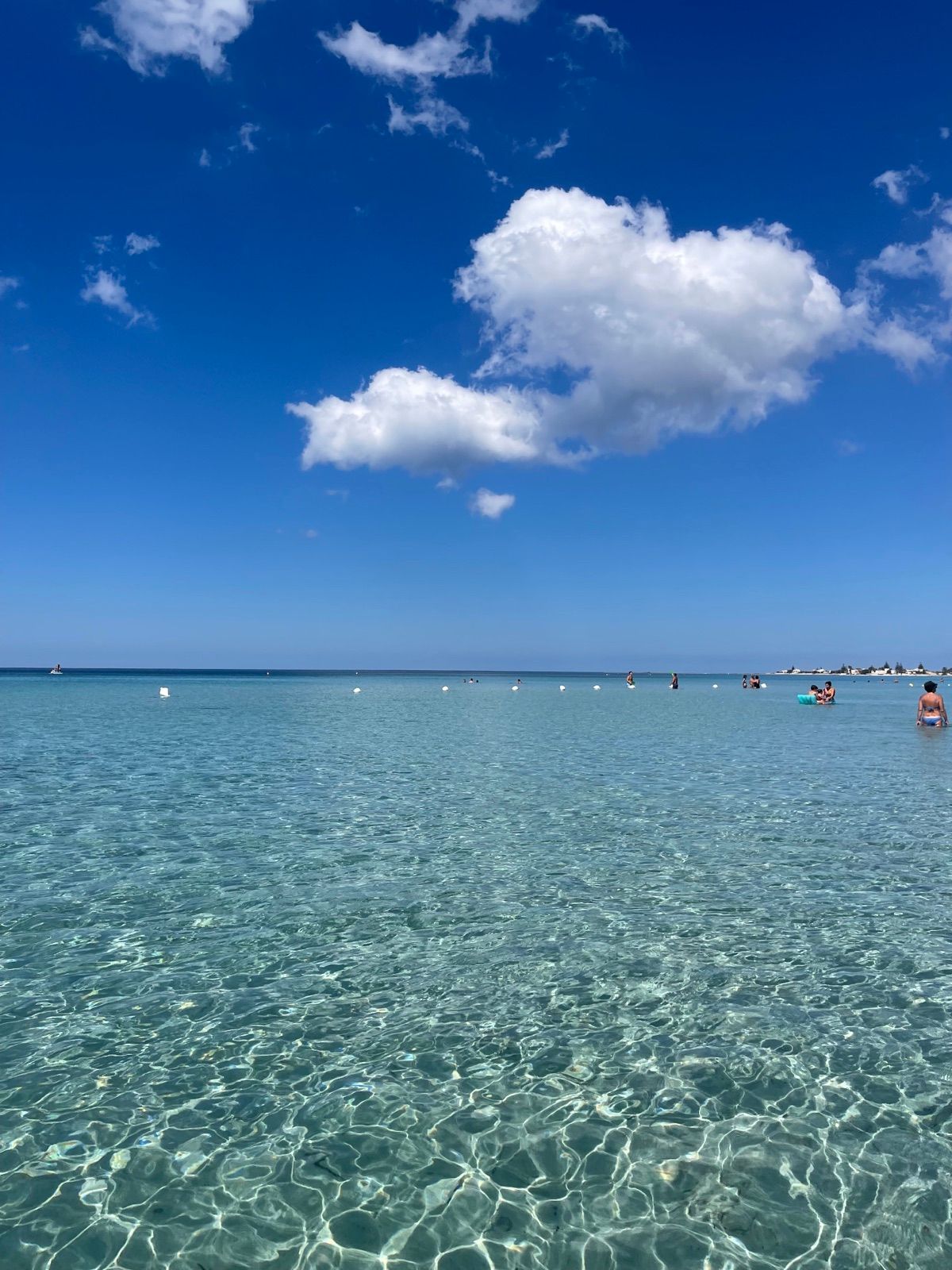 Beach on the coast of Mazara del Vallo